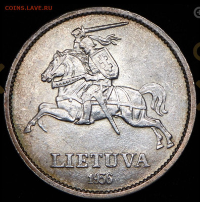 Литва, 10 лит 1936 - конь