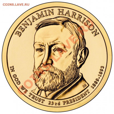НОВОСТИ - 23_Pres_$1_Harrison_unc