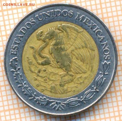 Мексика 2 песо 1998 г., до 10.04.2024 г. в 22.00 по Москве - Мексика 2 песо 1998 613а