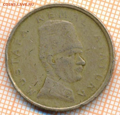 Турция 100000 лир 1999 г., до 10.04.2024 г. в 22.00 по Москв - Турция 100 тыс лир 1999 617а