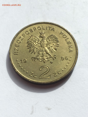 2 Злотых 1996, Сигизмунд, Ёж, Сенкевич. Опознание. - 4A47C54D-2B93-484B-AB3B-D957516B59C5