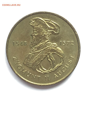 2 Злотых 1996, Сигизмунд, Ёж, Сенкевич. Опознание. - 5A15BD48-CF03-44D1-AC7A-CBD7152106CA