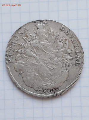 1 талер 1765 Бавария Максимилиан - 20240404_165844