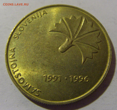 5 толар 1996 5 лет нез-ти Словения №1 13.04.24 22:00 М - CIMG3258.JPG