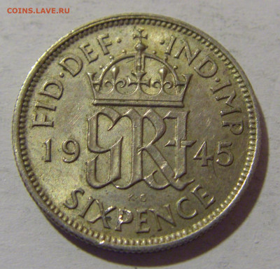 6 пенсов 1945 Англия №1 13.04.24 22:00 М - CIMG3580.JPG