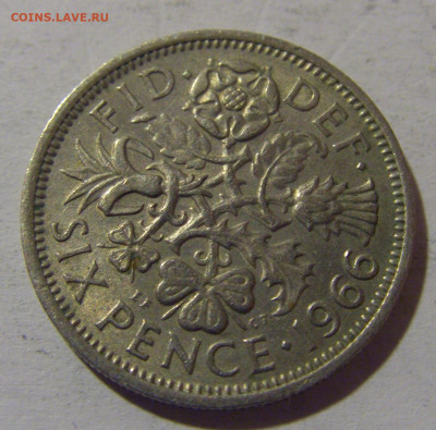 6 пенсов 1966 Англия №2 13.04.24 22:00 М - CIMG3604.JPG