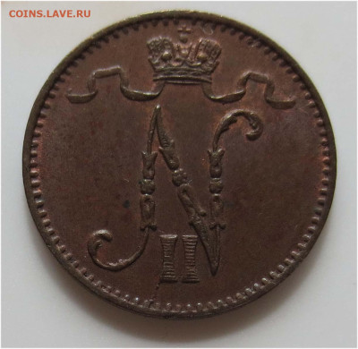 2 к 1912 и пенни 1909-1916 - 1 пенни 1909 аверс