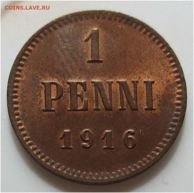 2 к 1912 и пенни 1909-1916 - 1 пенни 1916 реверс (2)