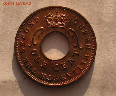 Восточная Брит.Аврика 1 цент 1959(UNC) до 11.04.24г. 22.00ч. - Брит.Зап
