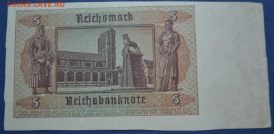 5 рейхсмарок 1942 без номера - DSC_0162.JPG