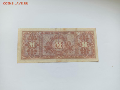 Германия 100 марок 1944 оккупация до 11.04 - IMG20240409131442