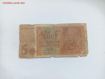 Германия 5 марок 1942 до 11.04 - IMG20240409131726