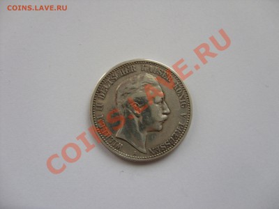2 марки 1904. Пруссия. Вильгельм II. - 2 марки Вильгельм 1904 - 2