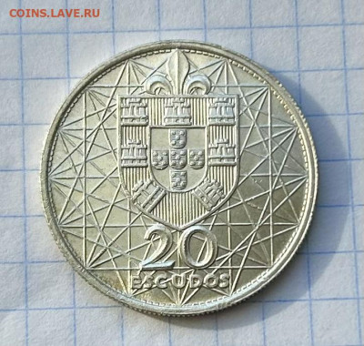 20 эскудо 1966 Португалия AU-ANC, до 12.04.2024 в 22-00 - IMG_1269