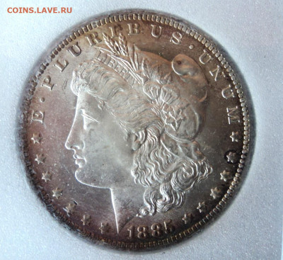 Доллар 1885г.США MS 64 - DSC09690.JPG
