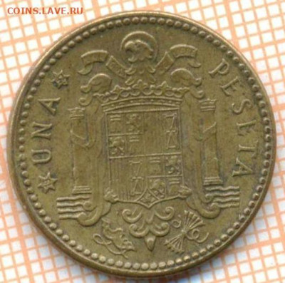 Испания 1 песета 1947 г., до 16.04.2024 г. в 22.00 по Москве - Испания 1 песета 1947 309а