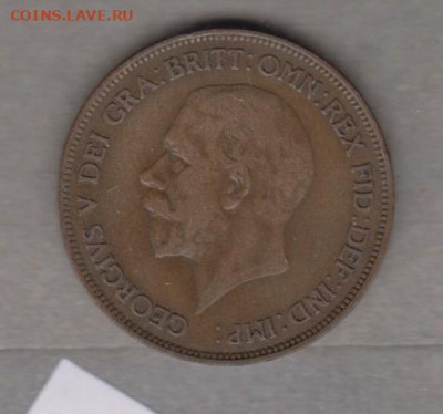 Великобритания 1928 1 пенни до 14 04 - 3