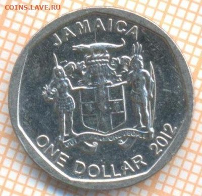 Ямайка 1 доллар 2012 г., до 17.04.2024 г. в 22.00 по Москве - Ямайка 1 доллар 2012 322