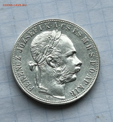 1 форинт 1886 Австро-Венгрия, до 14.04.2024 в 22-00 - IMG_2460