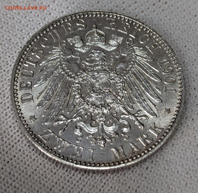 2 Марки 1901 A, Пруссия 16.04.2024 - 4