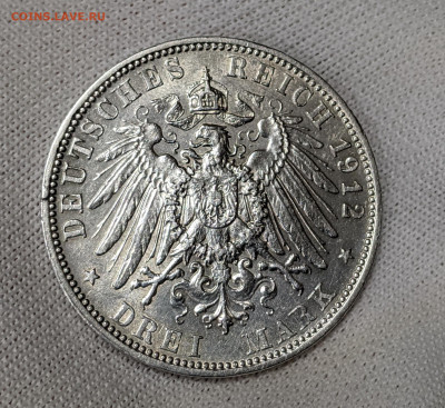 3 Марки 1912 D, Бавария, 16.04.2024 - 3
