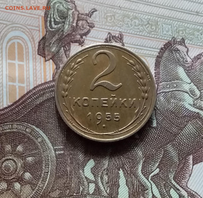 2 копейки 1955. До 19.04.24 в 22.00 - 20240413_182217