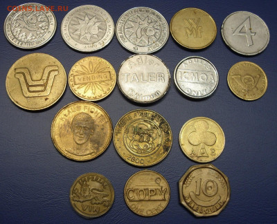 Жетоны мира 16 штук. 20 век. - SDC15269.JPG