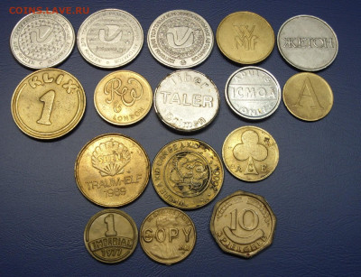 Жетоны мира 16 штук. 20 век. - SDC15267.JPG