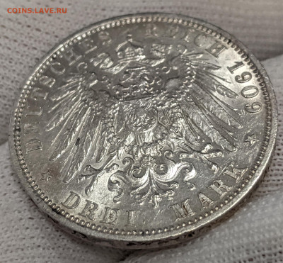 3 Марки 1909 A, Пруссия 16.04.2024 - 4