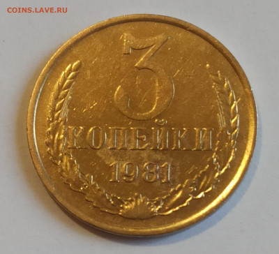 3 копейки 1981 года шт. 1.2  до 16.04 в 22.00 мск - IMG_20240413_185427