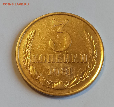 3 копейки 1981 года шт. 1.2  до 16.04 в 22.00 мск - IMG_20240413_185357