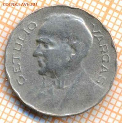 Бразилия 200 реалов 1938 нов.т., до 18.04.2024 г. в 22.00 по - Бразилия 200 реалов 1938 нов тип 678а