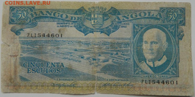 Ангола 50 эскудо 1962 г. до 06.04.24 - DSCN7091.JPG