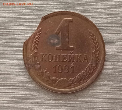 1 коп. 1991г. Л выкус, до 17.04.24г. в 22:00 - IMG_20240108_145824