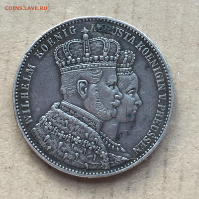 1 Талер 1861, с подвеса, до 22.04.2024 - 266B3CAE-8B85-43B4-82B5-BCBA5E24BD3A