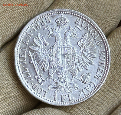 1 флорин 1888 Австро-Венгрия AU,  до 19.04.2024 в 22-00 - IMG_2534