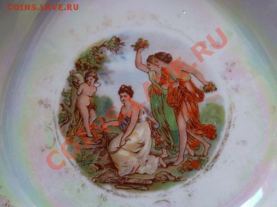 пепельница и вазочка 60-х годов фарфор - P1010372-1.JPG