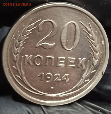 20 копеек 1924 До 21.04.24 в 22.00 МСК. - 1711960569275