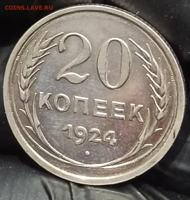 20 копеек 1924 До 21.04.24 в 22.00 МСК. - 1711960569284