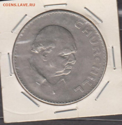 Великобритания 1965 1 крона Черчиль до 20 04 - 102а