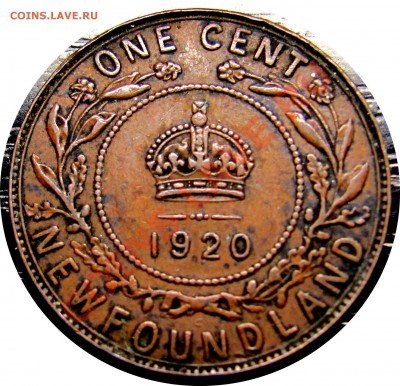 G07 Ньюфаундленд 1¢ 1920 до 23.01 в 22°° - G07 1c NFLD 1920_1