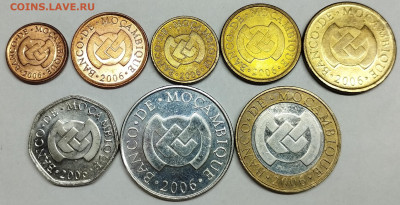 7 монет Мозамбика, 2006г., до 20.04.24г. - IMG_20240417_122104