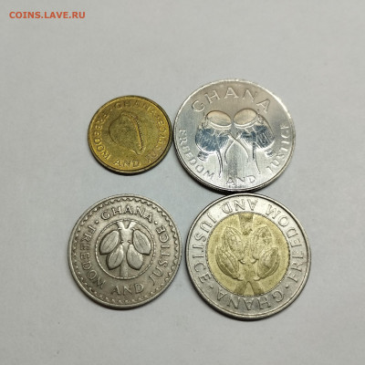 4 монеты Ганы, до 20.04.24г. - IMG_20240417_125225