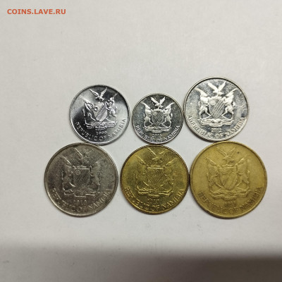 6 монет Намибии, до 20.04.24г. - IMG_20240417_145532