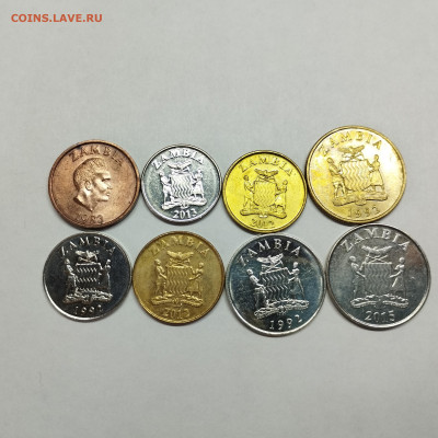 8 монет Замбии, до 20.04.24г. - IMG_20240417_130312