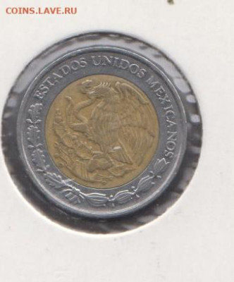 Мексика 1996 1 песо до 21 04 - 122а