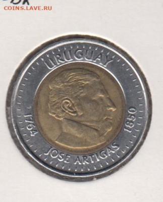 Уругвай 2000 10 песо до 22 04 - 126