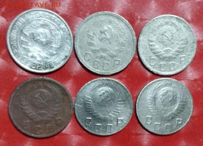 Подборка СССР 3 лота + Подборка Совр.России 1999 - 10к СССР 6шт 06-2Ф 20.04.24 A