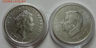 Великобритания,2 фунта 2023(2 штуки)  до 23.04.24 в 22.00 - IMG_20240420_180042