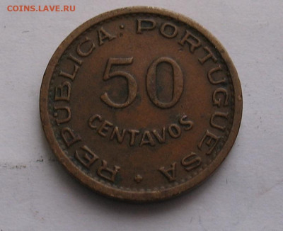 Португальская Ангола 50 сентавос 1961 до 24.04.24г. 22.00ч. - ангол1